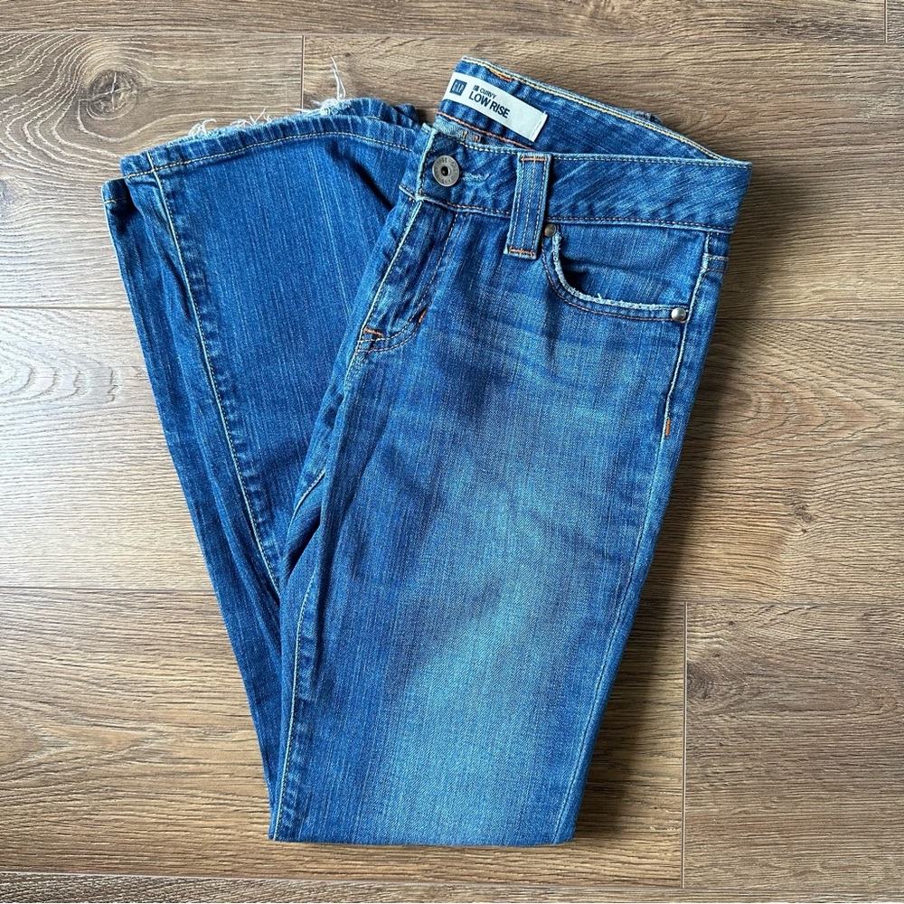 Vintage GAP Denim Jeans Curvy Low Rise Size 2